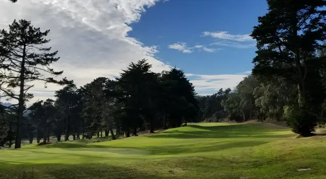 Fairway under big skies at Gleneagles