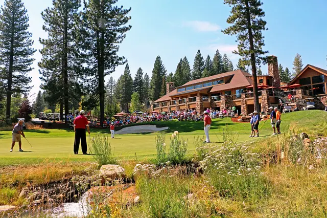 Final green below the Chateau at Incline Village
