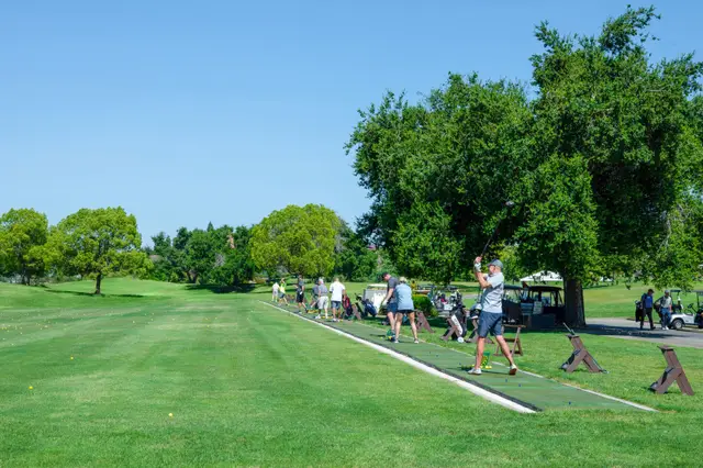 Driving range at Lincoln Hills