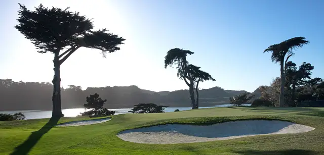 Green beside Lake Merced at TPC Harding Park