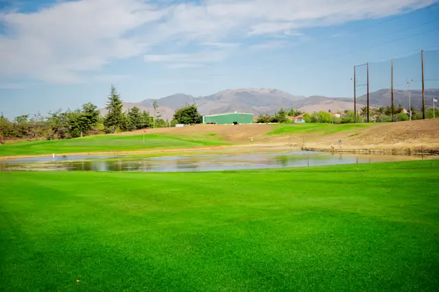 Water hazard below the Salinas Valley hills