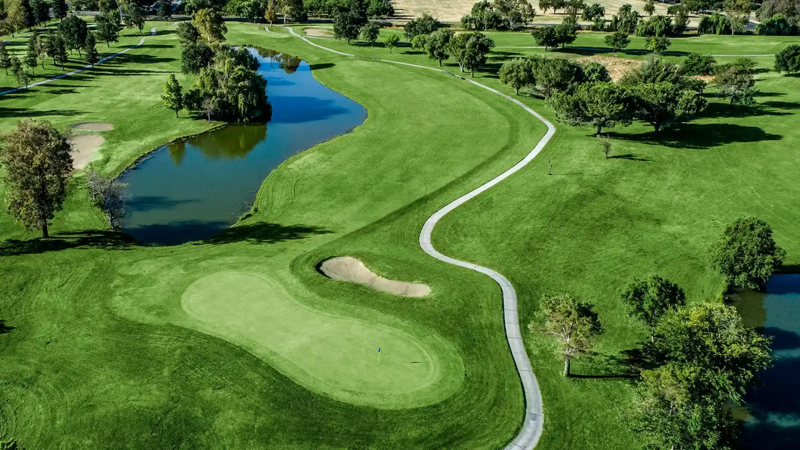 Micke Grove Golf Links golf course in Lodi